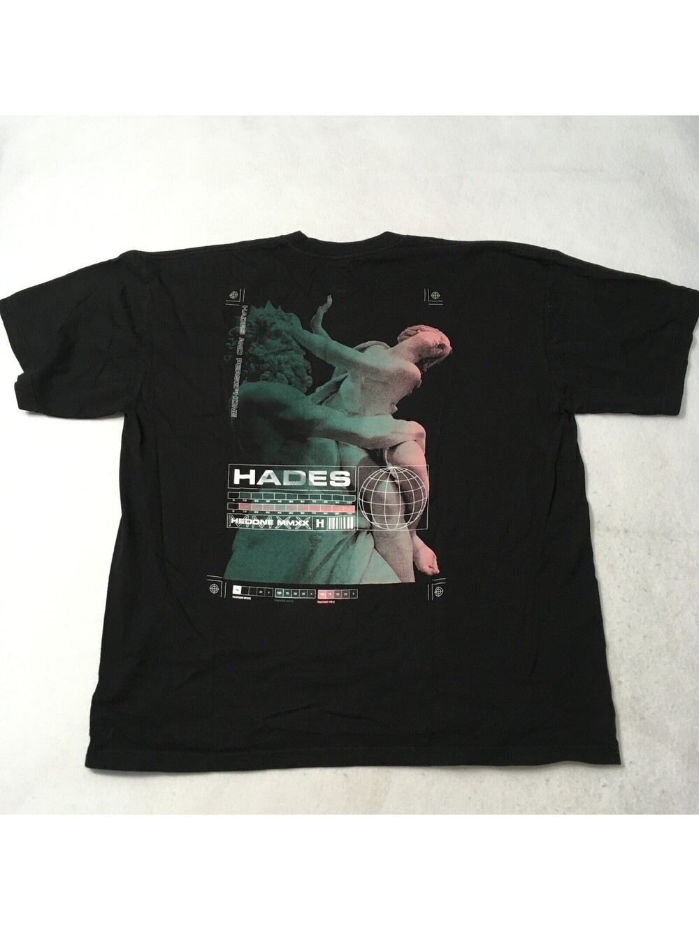 Hades PERSEPHONE GREEK GODS UNDERWORLD  graphic tshirt 3XL COTTON